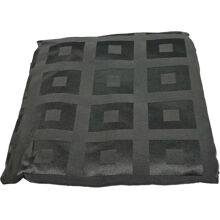 Dark grey - Jacquard Kissenbezug 50 x 60 cm