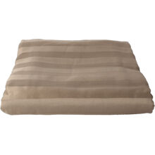 Braun - Gestreifte Bettdecke 150 x 210 cm