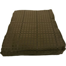 Braun - Jacquard Bettbezug 150 x 210 cm