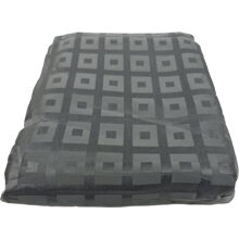 Dark grey - Jacquard Bettbezug 150 x 210 cm