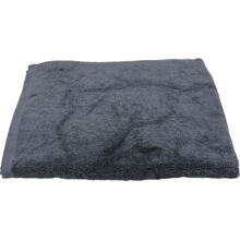 Grau - Baumwollhandtuch 69 x 137 cm