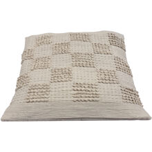 Kissenbezug Ivory Grid 50 x 50 cm