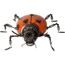 Metallskulptur Marienkäfer 1