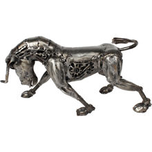 Metallskulptur Bull 1