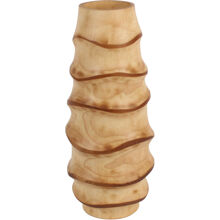 Trävas wellenförmig