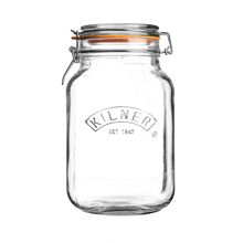 1,5 liter - Klar - Einmachglas mit Bügelverschluss
