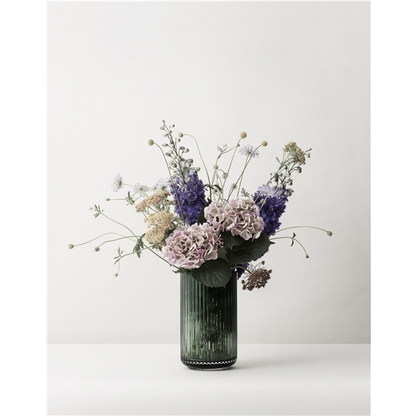 Lyngbyvase Glas Kopenhagen grün (Bild 2 von 5)