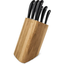 Signature Prism Oak Messerblock mit 6 Messern