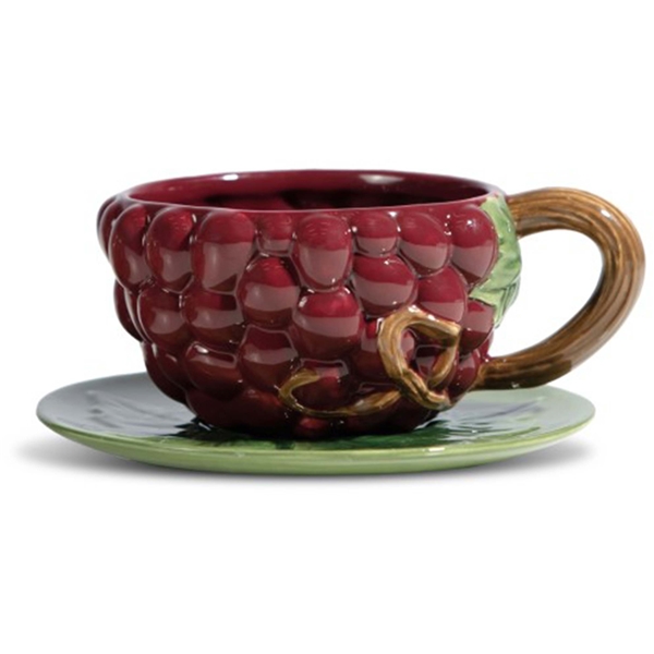 Tasse und Teller Traube (Bild 1 von 4)