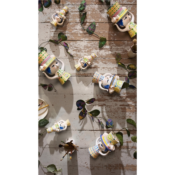 Dame mit Hut Vase 24,5 cm (Bild 8 von 9)
