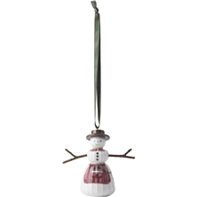 Hammershøi Weihnachten Schneemann hängend