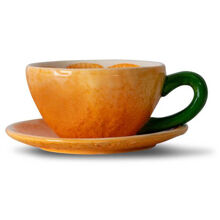 Tasse und Teller Mandarie