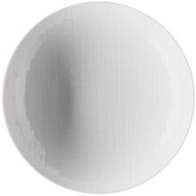 25 cm - Mesh Tiefer Teller Weiß