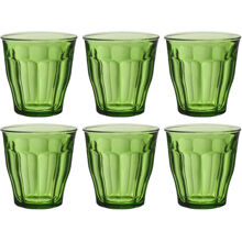 Duralex Trinkglas Picardie Grün 6er-Pack 25 cl 