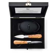 Austern-/Muschelmesser Laguiole mit Silikonhalter