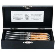 Smörkniv Laguiole Oliv 4-pack
