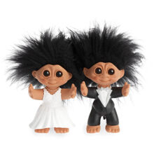 Hochzeitspaar - Good Luck Trolls 9 cm