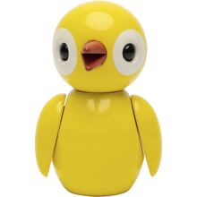 Yellow - Spring Birds Holzdekoration