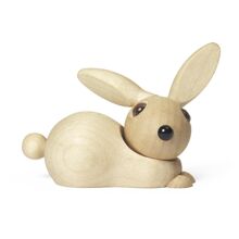 Bell Baby Kaninchen Holzdekoration Ahorn