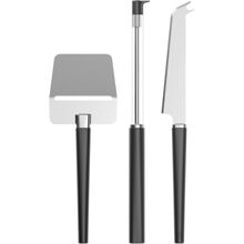 1 set - Schwarz - Emma Käse-Set 3-teilig