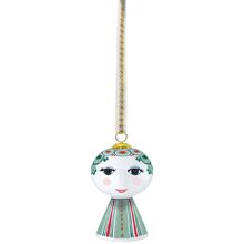 Grün - Eva Weihnachtsanhänger 2025 7,5 cm