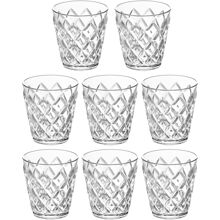 Crystal Trinkglas 8er-Pack