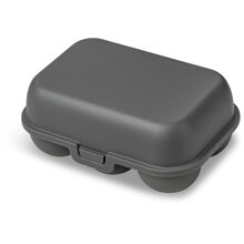 Dark grey - Eggs To Go Mini Eierkarton für 6 Eier
