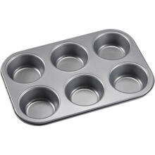 Karabo Muffinform Kohlenstoffstahl 6 Tassen