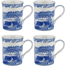 Blue Italian Becher 34cl