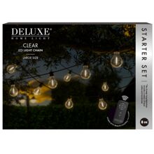 8 meter - LED-Lichterkette Clear Startpaket
