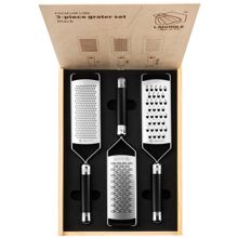 Reibe 3-teilig 1 set Schwarz