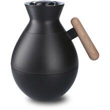 1 liter - Schwarz - Rosendahl Stay warm Termos rund