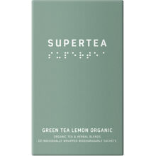 SUPERTEA Green Tea Lemon Organic
