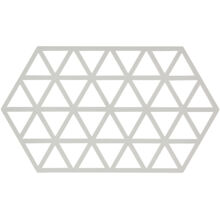 Warm Grey - Topfuntersetzer Triangles 24 cm