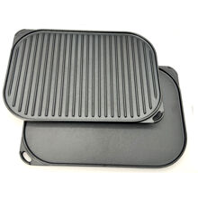 Wendbare Grill- und Bratplatte 40x28 cm