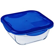 Aufbewahrungsbox aus Glas Cook&Go quadratisch