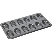 Madeleineform für 12 Stück, Stahl