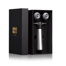 Edelstahl - Vacuvin Weinpumpe Geschenkset
