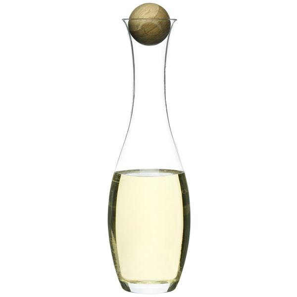 Natur Wein-/Wasserkaraffe (Bild 2 von 3)