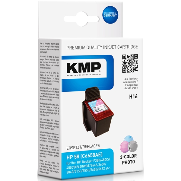 KMP H16 - HP 58 Photo