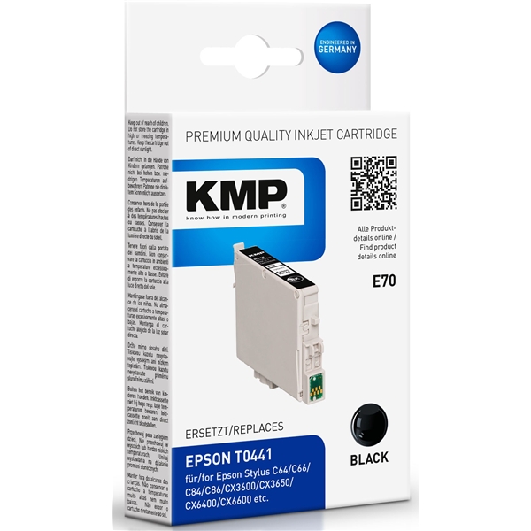 KMP E70 - Epson T0441 Black