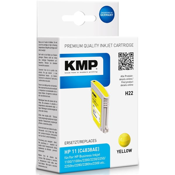 KMP H22 - HP 11 Yellow