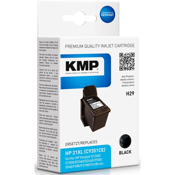KMP H29 - HP 21 Black
