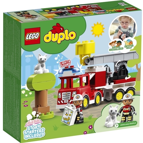 10969 LEGO Duplo Feuerwehrwagen (Bild 2 von 6)