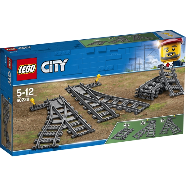 60238 LEGO City Züge Weichen (Bild 1 von 3)