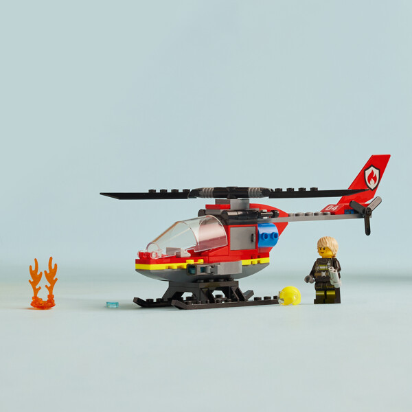 60411 LEGO City Feuerwehr-Rettungshubschrauber (Bild 6 von 6)