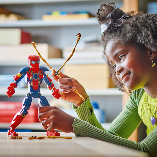 76298 LEGO Super Heroes Baufigur Iron Spider-Man (Bild 4 von 6)
