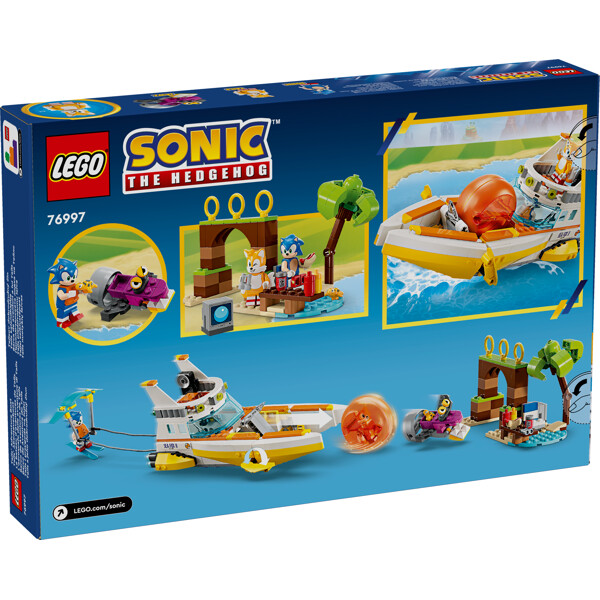 76997 LEGO Sonic Tails Abenteuerboot (Bild 2 von 6)