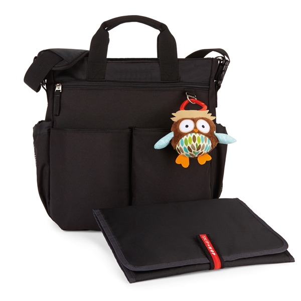 Skip Hop Wickeltasche Duo Signature Schwarz (Bild 2 von 6)