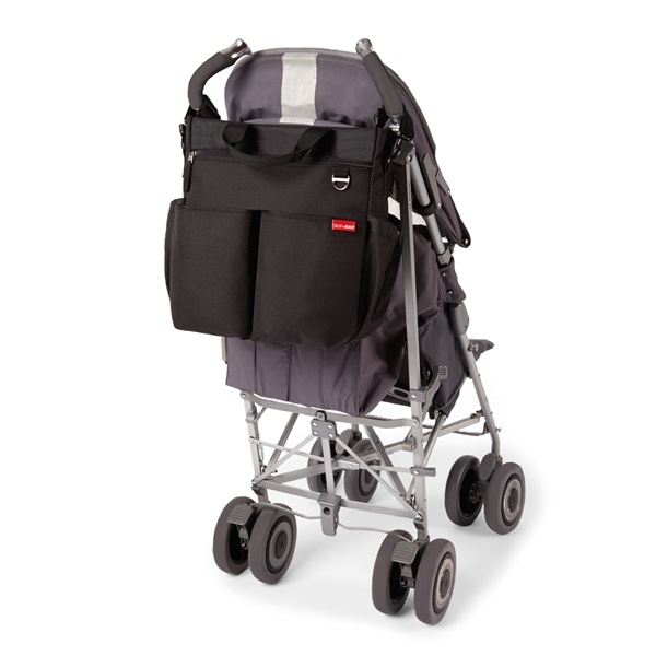 Skip Hop Wickeltasche Duo Signature Schwarz (Bild 3 von 6)